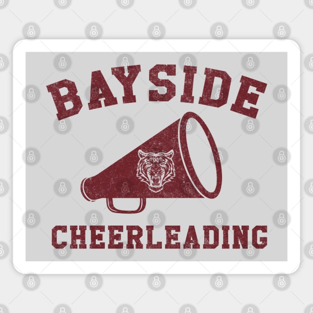 Bayside Cheerleading - vintage Saved by the Bell logo Magnet by BodinStreet